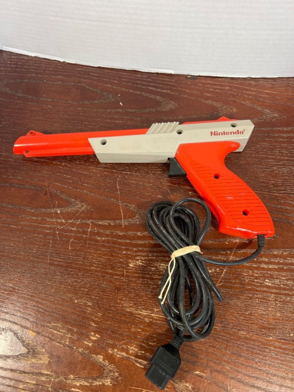 Nintendo Zapper Light Gun For NES 1985 Gray & Red Wired Gaming Tested